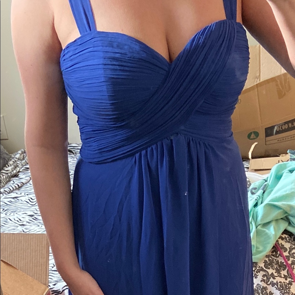 Long Royal Blue Formal Dress